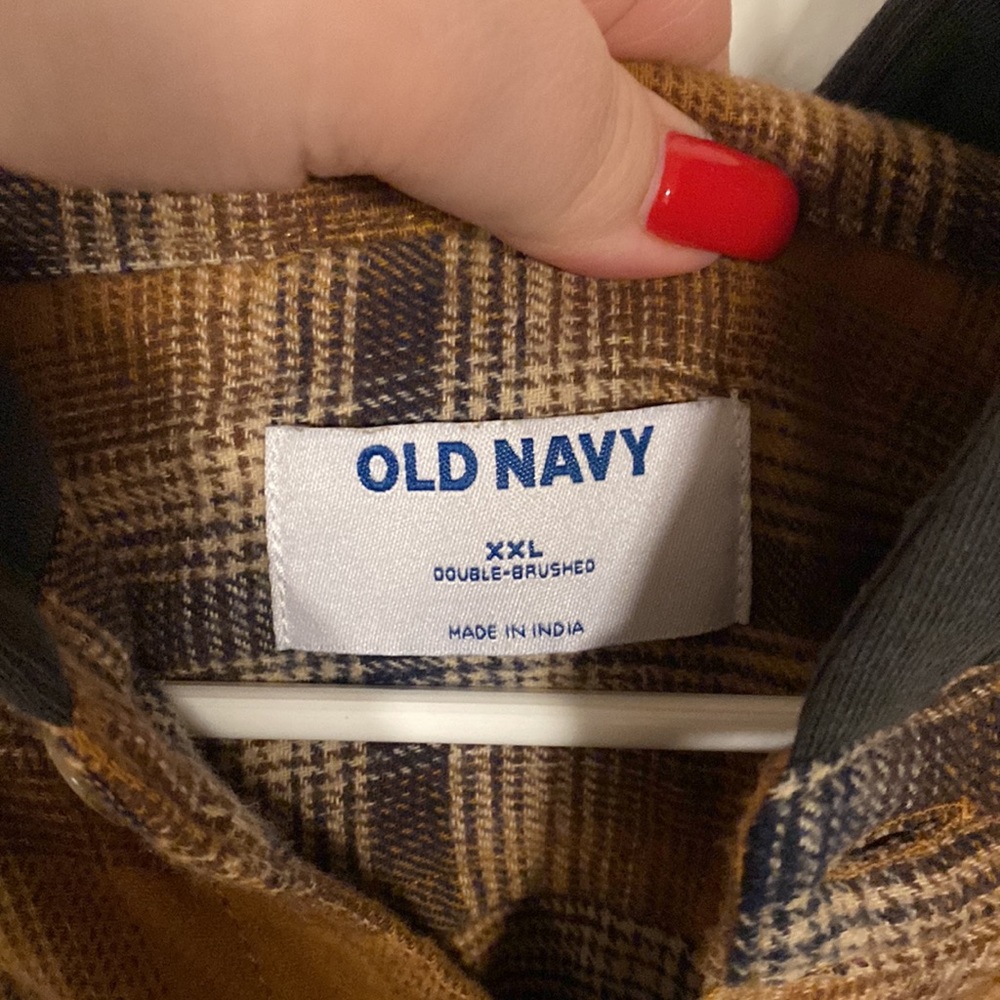 Old Navy flannel shirt - Picture 2 of 11